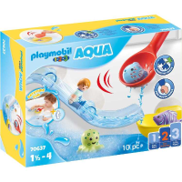 PLAYMOBIL 1.2.3   Visplezier met zeedieren constructiespeelgoed 70637