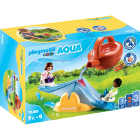 PLAYMOBIL 1.2.3   Waterwip met gieter constructiespeelgoed 70269