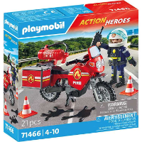 PLAYMOBIL Action Heroes   Brandweer op de plaats van het ongeval constructiespeelgoed 71466