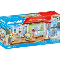 PLAYMOBIL Action Heroes   Kraamafdeling constructiespeelgoed 71616