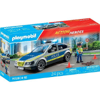 PLAYMOBIL Action Heroes   Politie patrouilleauto Constructiespeelgoed