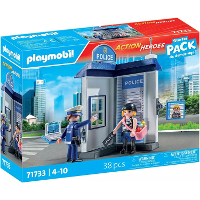 PLAYMOBIL Action Heroes   Politieonderzoek kamer constructiespeelgoed 71733