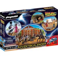 PLAYMOBIL Adventskalender   Back to the Future Part III constructiespeelgoed 70576