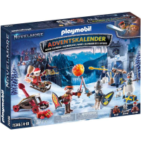 PLAYMOBIL Adventskalender Novelmore   Strijd in de sneeuw 71346 constructiespeelgoed
