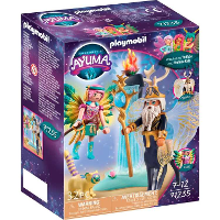 PLAYMOBIL Ayuma   Abjatus met Knight Fairy Hildi Constructiespeelgoed