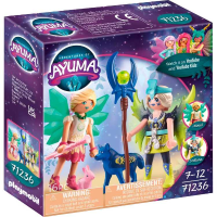 PLAYMOBIL Ayuma   Crystal en Moon Fairy met totemdieren constructiespeelgoed 71236