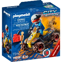 PLAYMOBIL City Action   Off/road quad constructiespeelgoed 71039