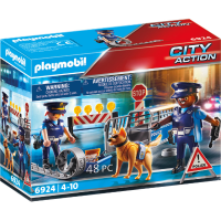 PLAYMOBIL City Action   Politie wegversperring 6924