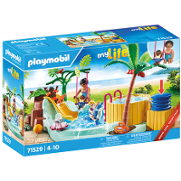 PLAYMOBIL City Life   Kinderbad met whirlpool constructiespeelgoed 71529