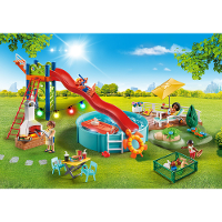 PLAYMOBIL City Life   Zwembadfeest met glijbaan 70987