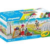PLAYMOBIL Color   Skatepark Constructiespeelgoed
