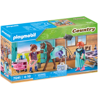 PLAYMOBIL Country   Dierenarts voor paarden constructiespeelgoed 71241