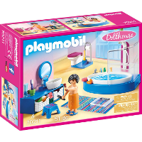 PLAYMOBIL Dollhouse   Badkamer met ligbad Constructiespeelgoed