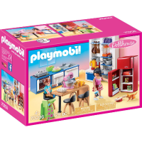 PLAYMOBIL Dollhouse   Leefkeuken constructiespeelgoed 70206