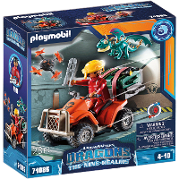 PLAYMOBIL Dragons: The Nine Realms   Icaris Quad & Phil Constructiespeelgoed