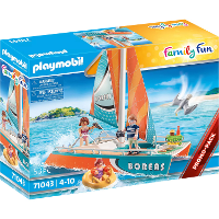 PLAYMOBIL Family Fun   Catamaran Constructiespeelgoed