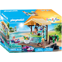 PLAYMOBIL Family Fun   Waterfietsen verhuur met sapbar 70612