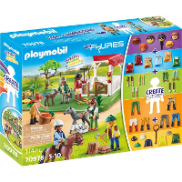 PLAYMOBIL Figures   My Figures: Paardenranch Constructiespeelgoed