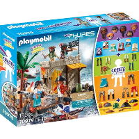 PLAYMOBIL Figures   My Figures: Pirateneiland constructiespeelgoed 70979