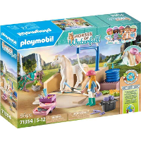 PLAYMOBIL Horses of Waterfall   Isabella en leeuwin speelset Constructiespeelgoed