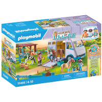 PLAYMOBIL Horses of Waterfall   Mobiele manege constructiespeelgoed 71493