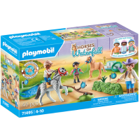 PLAYMOBIL Horses of Waterfall   Ponytoernooi constructiespeelgoed 71495