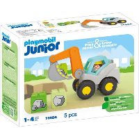 PLAYMOBIL Junior   Graafmachine Constructiespeelgoed