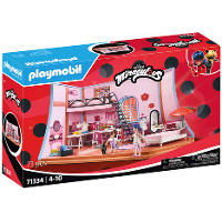 PLAYMOBIL Miraculous   Marinettes loft constructiespeelgoed 71334