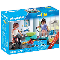 PLAYMOBIL My Life   Fitnesstraining Constructiespeelgoed