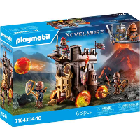 PLAYMOBIL Novelmore   Burnham Raiders Strijdwagen met Vuurkanon Constructiespeelgoed