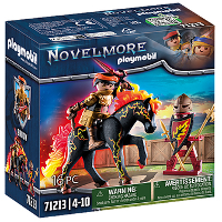 PLAYMOBIL Novelmore   Burnham Raiders   vuurridder constructiespeelgoed 71213