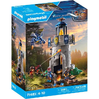 PLAYMOBIL Novelmore   Riddertoren met smid en draak Constructiespeelgoed
