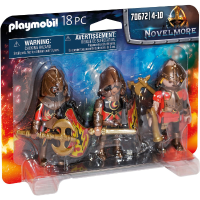 PLAYMOBIL Novelmore   Set van 3 Burnham Raiders 70672