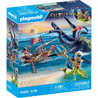 PLAYMOBIL Pirates   Gevecht tegen de reuzenoctopus Constructiespeelgoed