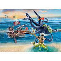 PLAYMOBIL Pirates   Gevecht tegen de reuzenoctopus constructiespeelgoed 71419