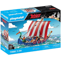 PLAYMOBIL Playm. Asterix: Piratenschiff 71888 constructiespeelgoed