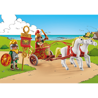 PLAYMOBIL Playm. Asterix: Römischer Streitwagen 71