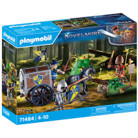 PLAYMOBIL Playm.Overval op transportwagen