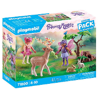 PLAYMOBIL Princess Magic   Feeën met bosdieren Constructiespeelgoed