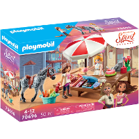 PLAYMOBIL Spirit   Miradero snoepwinkel Constructiespeelgoed