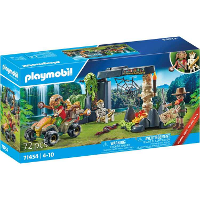 PLAYMOBIL Sports & Action   Schatzoeken in de jungle Constructiespeelgoed