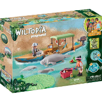 PLAYMOBIL Wiltopia   Boottocht naar de zeekoeien Constructiespeelgoed