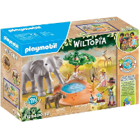 PLAYMOBIL Wiltopia   Een reis naar de waterpoel Constructiespeelgoed