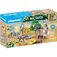 PLAYMOBIL Wiltopia   Onderweg met de dierenfotograaf Constructiespeelgoed