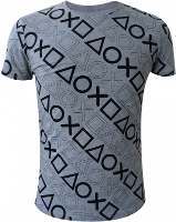 Playstation   All Over Playstation Buttons T Shirt