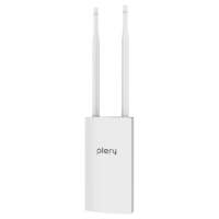 PLERY R724 300Mbps Buitenshuis 4G Router met 4*5dBi Antenne IP66 waterdicht Ondersteunt Nano SIM kaart 2.4GHz Draadloze