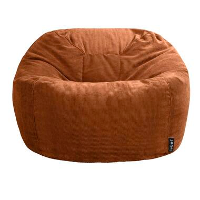Lebel zitzak Plof Chair   Caramel   108x45 cm   Leen Bakker