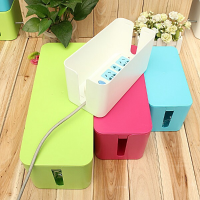 Plug Socket Anti Dust Safety Storage Box Cable Wire Cord Organizer