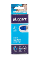 Pluggerz: Water Resistant Earplugs   Blauw