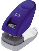 Plus Japan klammerlos 31260 Nietmachine Blauw Nietcapaciteit: 10 vel (80 g/m²)